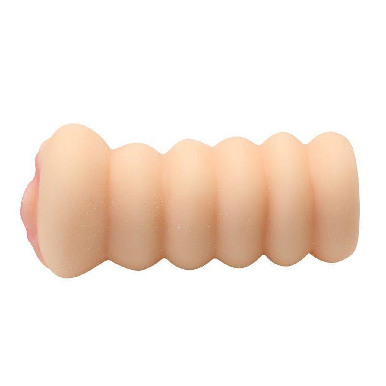 Cielisty masturbator waginy 15,5 cm TPE bez ftalanów | Loris.pl