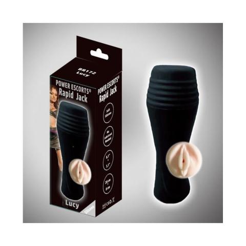 Duży masturbator pochwy 20 cm w twardym etui
