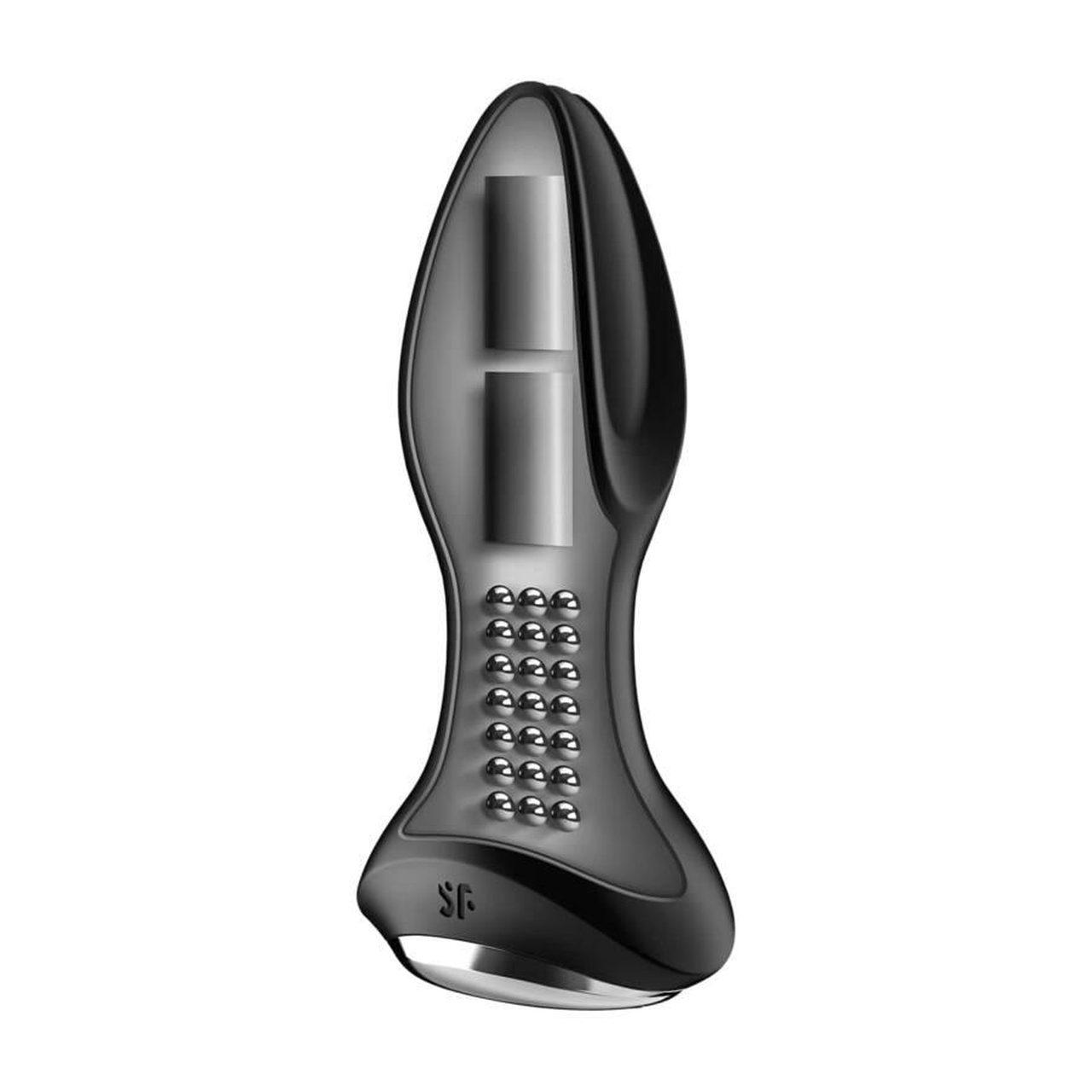 Satisfyer Rotator Plug 2+ Connect – plug analny z aplikacją, rotacją i wibracjami