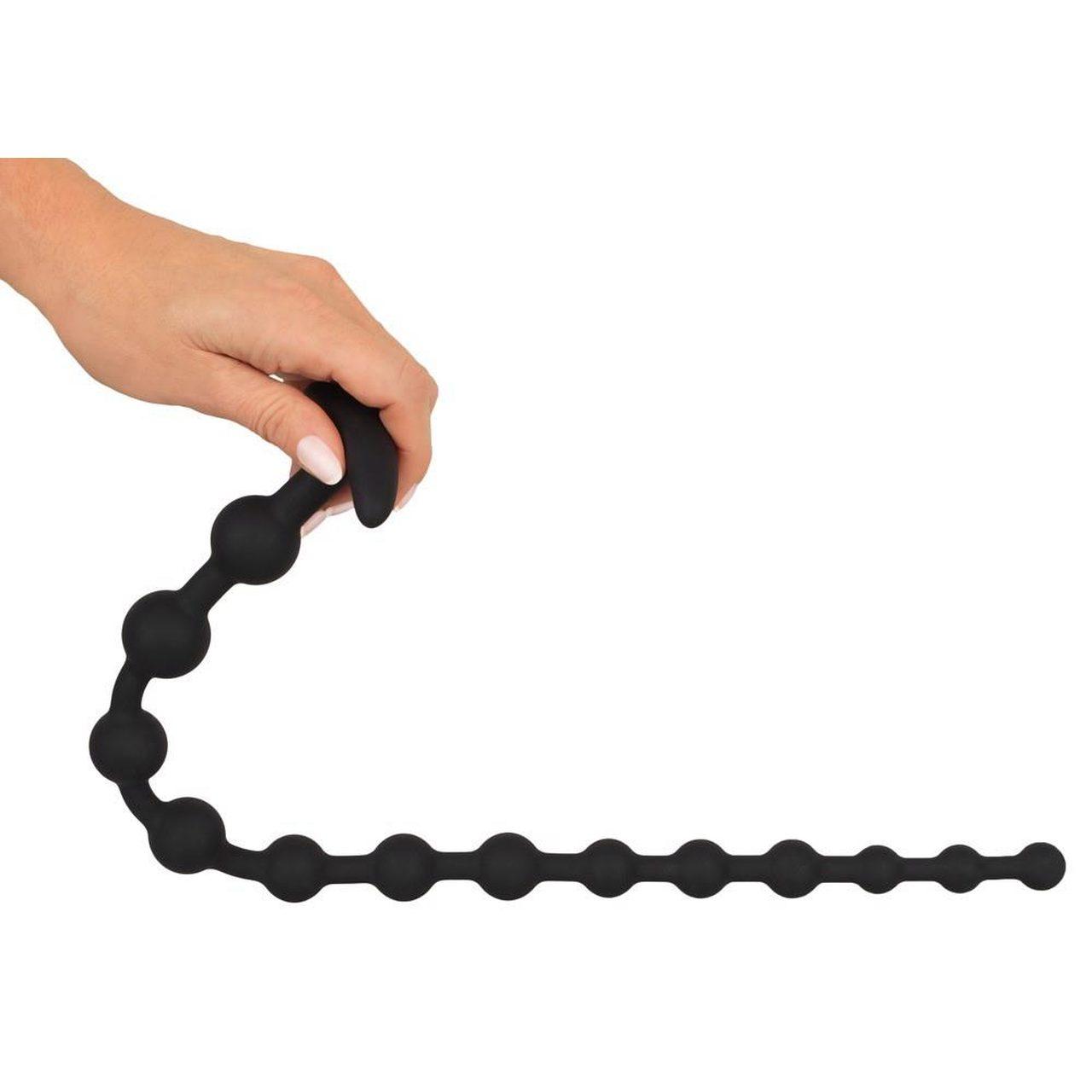 Silikonowe koraliki analne 50 cm – 13 kulek, elastyczne | Loris.pl