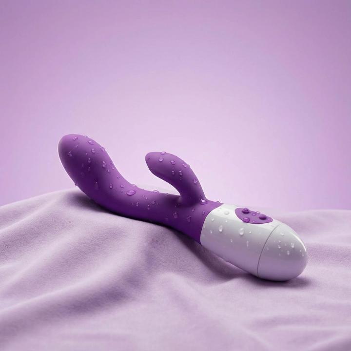 Wibrator króliczek fioletowy – 30 programów, USB, wodoodporny | Loris.pl