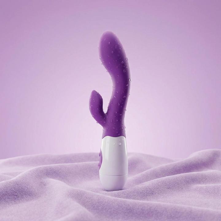 Wibrator króliczek fioletowy – 30 programów, USB, wodoodporny | Loris.pl