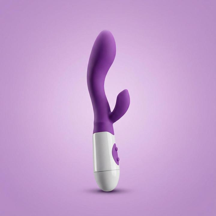 Wibrator króliczek fioletowy – 30 programów, USB, wodoodporny