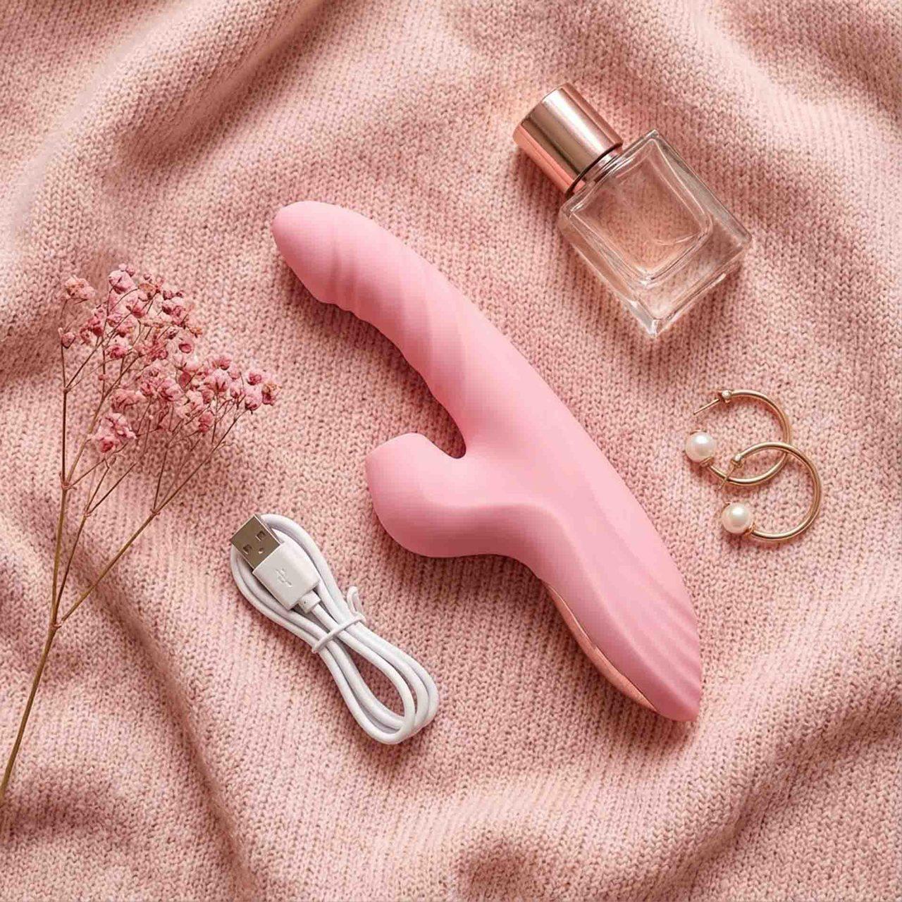 Masażer króliczek sterowany aplikacją | Wodoodporny | USB | Loris.pl