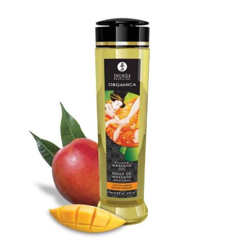 Naturalny olejek do masażu mango | Jadalny, wegański