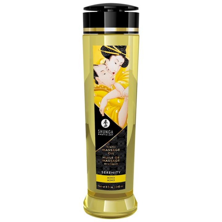 Olejek do masażu monoi 240 ml wegański | jedwabisty poślizg i witamina e