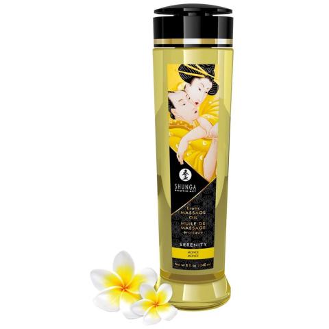 Olejek do masażu monoi 240 ml wegański | jedwabisty poślizg i witamina e