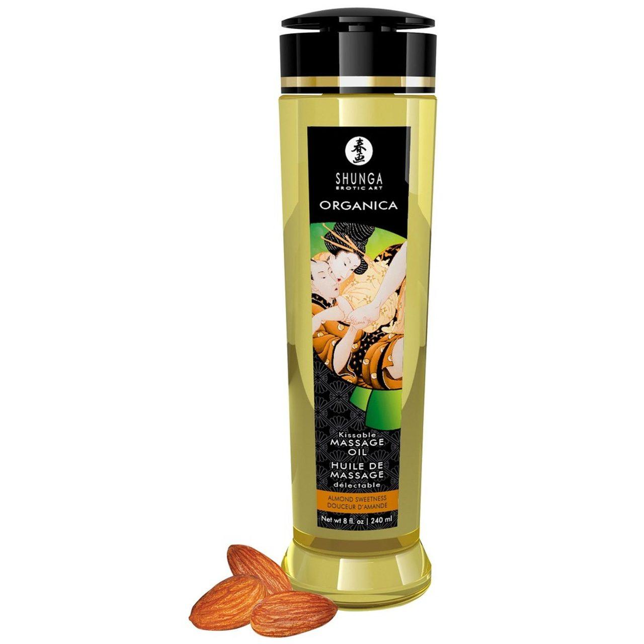 Naturalny jadalny olejek do masażu 240 ml bezzapachowy | Loris.pl