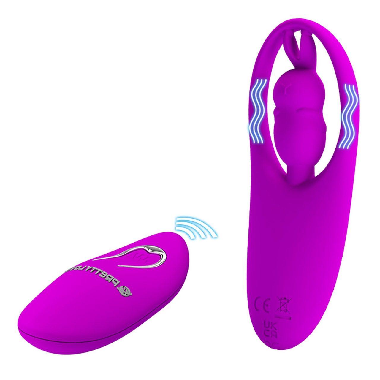 Stymulator łechtaczki króliczek z pilotem | 12 wibracji | Ładowanie USB