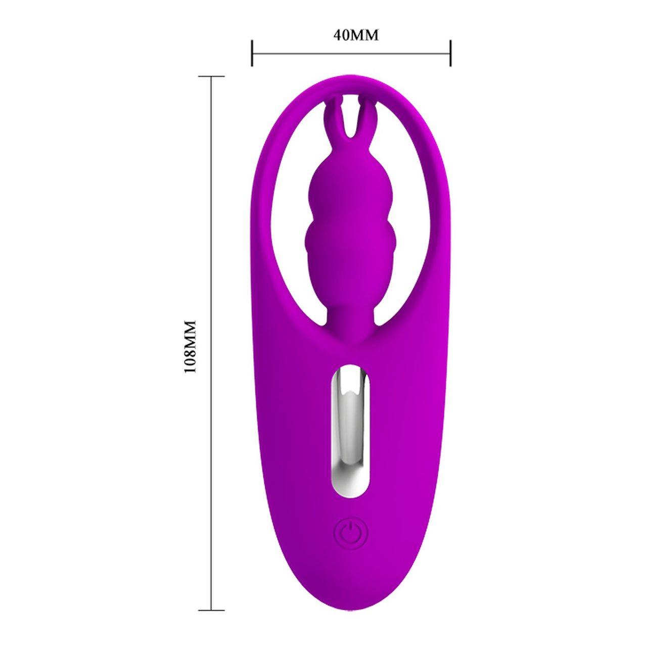 Stymulator łechtaczki króliczek z pilotem | 12 wibracji | Ładowanie USB