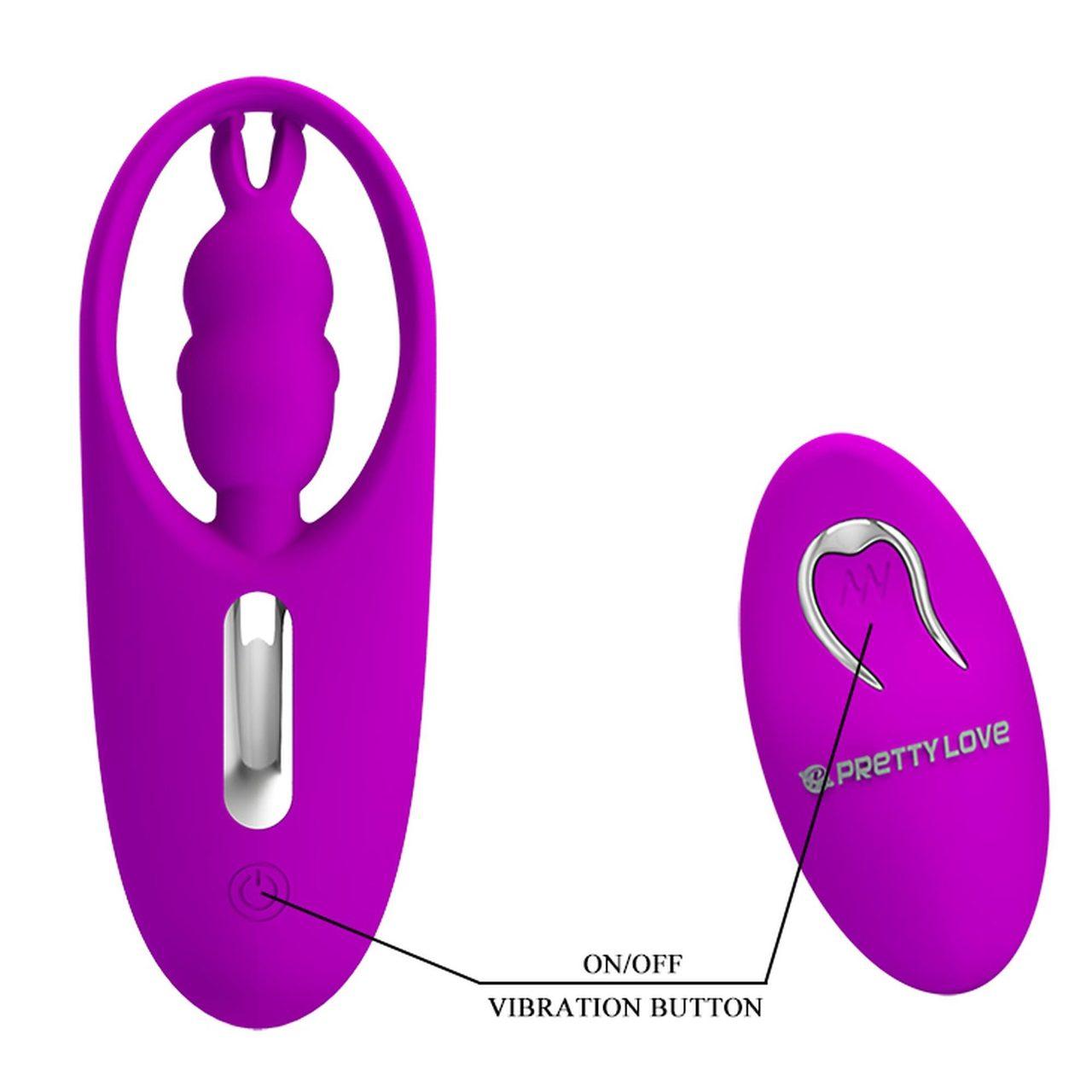Stymulator łechtaczki króliczek z pilotem | 12 wibracji | Ładowanie USB