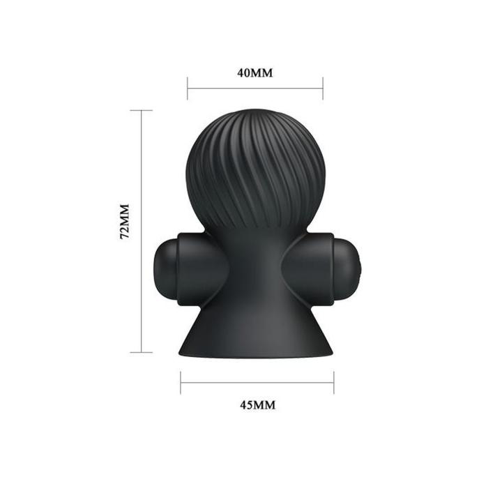 Wibrujące przyssawki na sutki 12 trybów USB