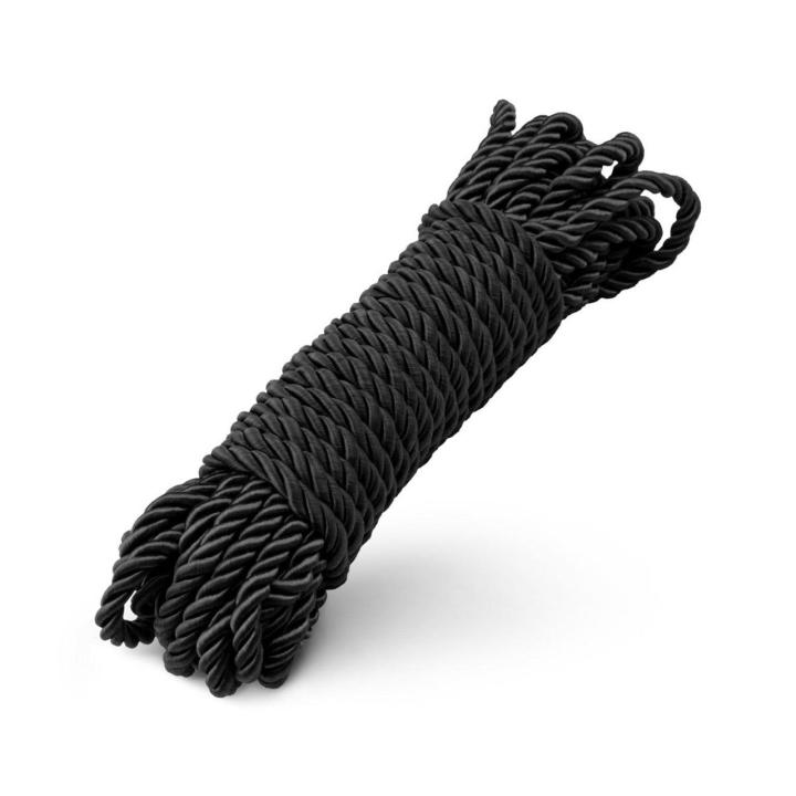 Bawełniana lina do bondage i shibari 5 m czarna