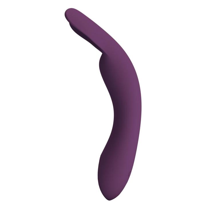 Wibrator silikonowy serce 12,7 cm fioletowy – 10 trybów, ładowanie magnetyczne