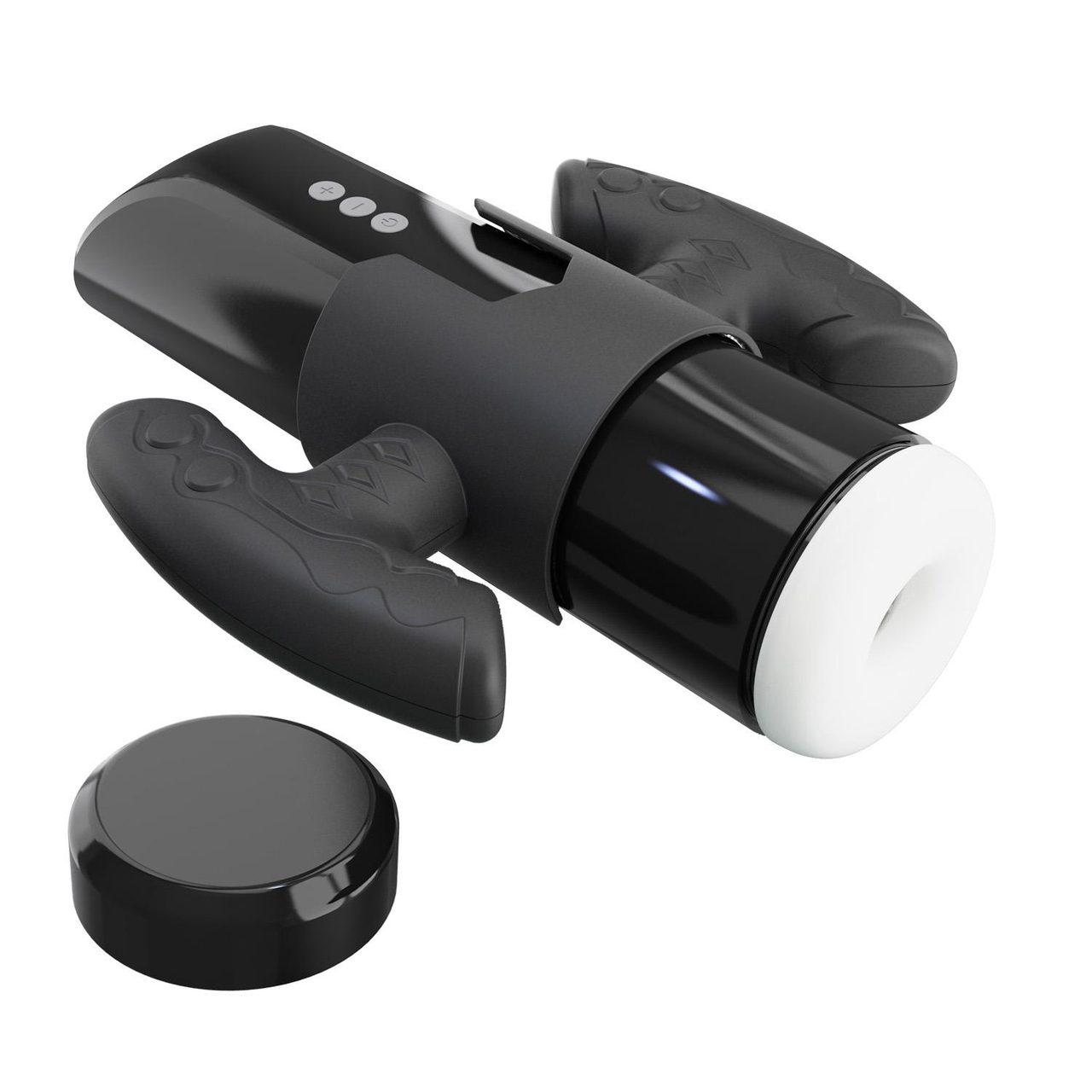 Masturbator z ssaniem i wibracją 7 trybów LED | USB-C | Loris.pl