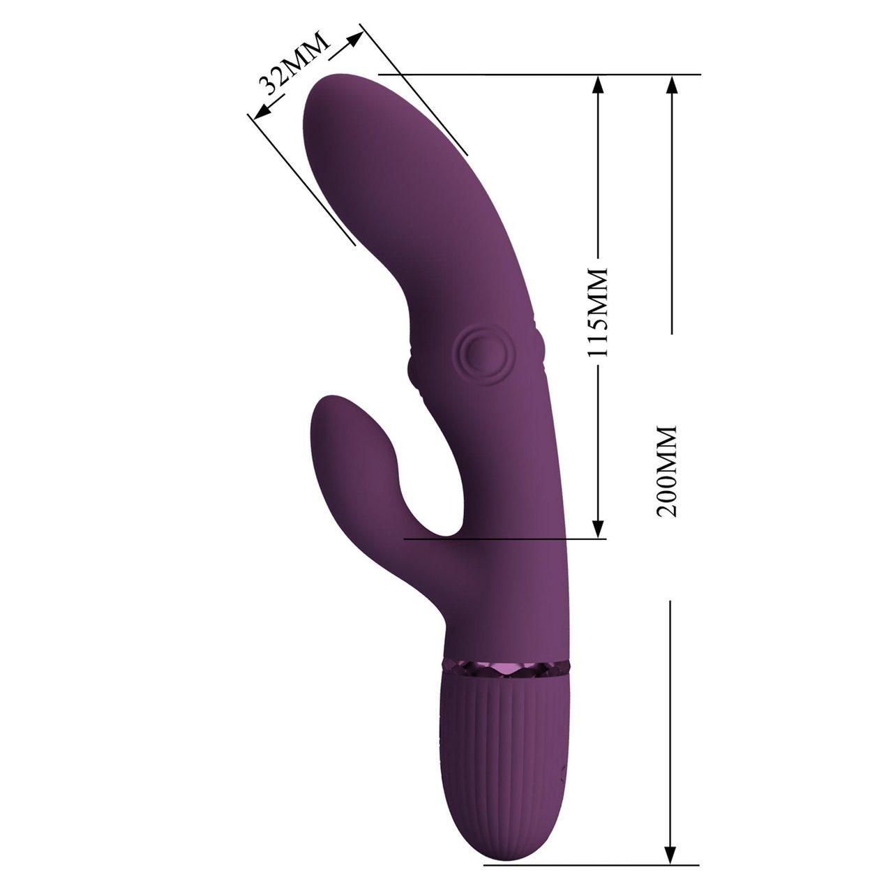 Wibrator króliczek z pulsacją 4D i 5+5 trybów | Magnetyczne ładowanie | Loris.pl