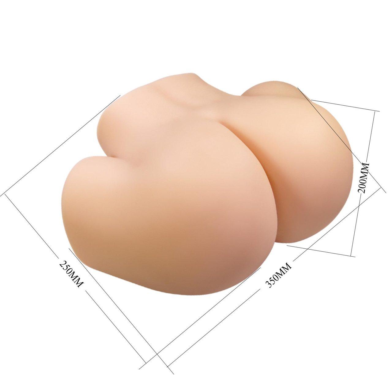 Masturbator waginalno-analny z wibracjami i dźwiękami | Wodoodporny TPR