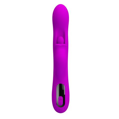 Wibrator króliczek z LED do punktu g i łechtaczki 23,9 cm