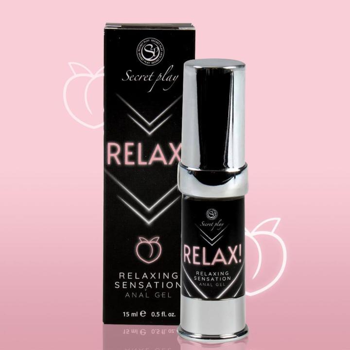 Naturalny żel analny rozluźniający 15 ml | Wegański, airless