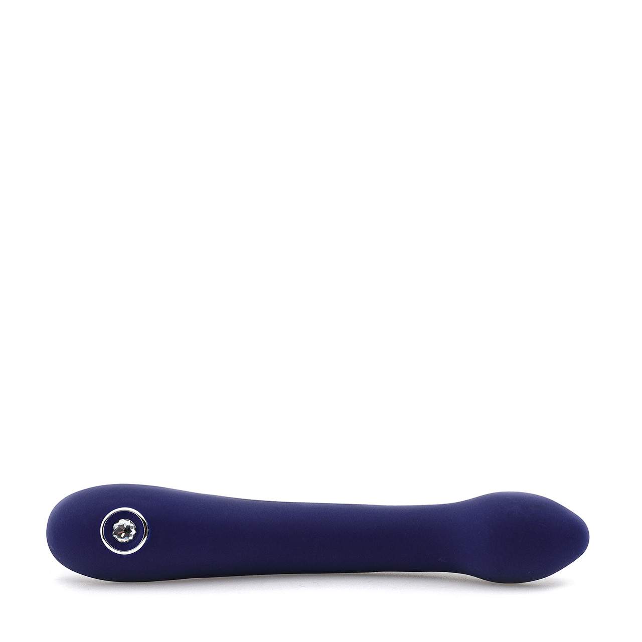 Niebieski silikonowy wibrator klasyczny do masażu pochwy