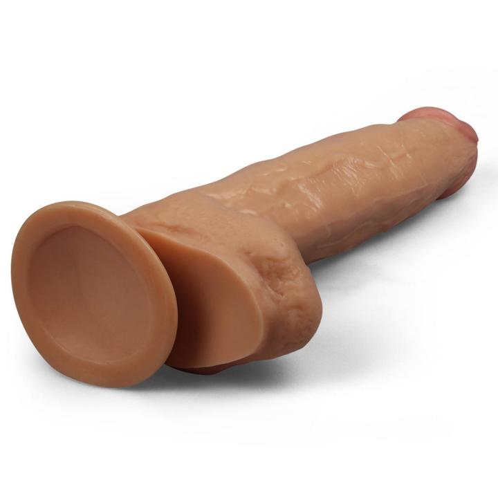 Realistyczne dildo XXL 27,5 cm z przyssawką | Giganty