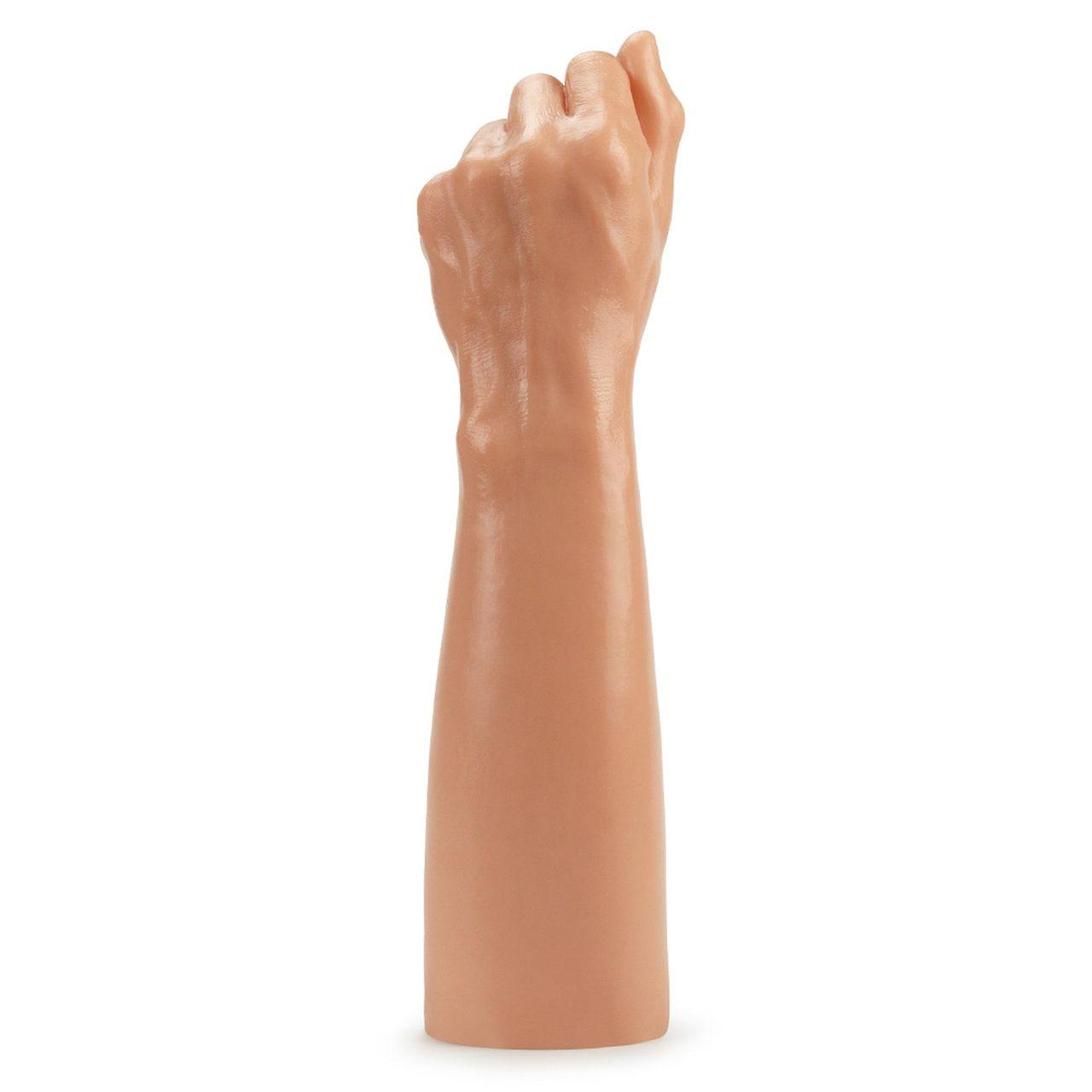 Realistyczna dłoń do fistingu 30 cm – ogromne dildo do rozciągania | Loris.pl