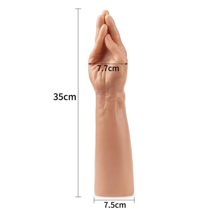 Realistyczna pięść dildo XXL 34,3 cm – gigant