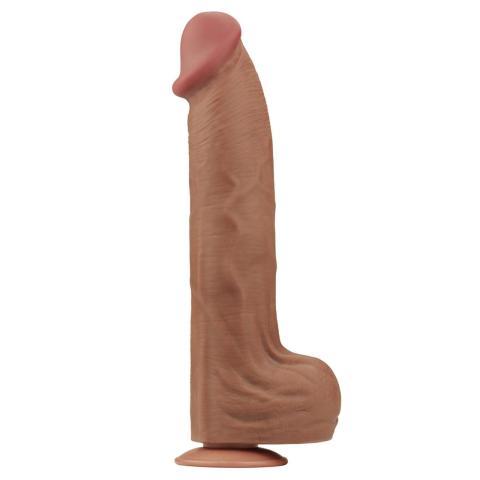 Gigantyczne dildo 35 cm z przyssawką | Realistyczne TPE