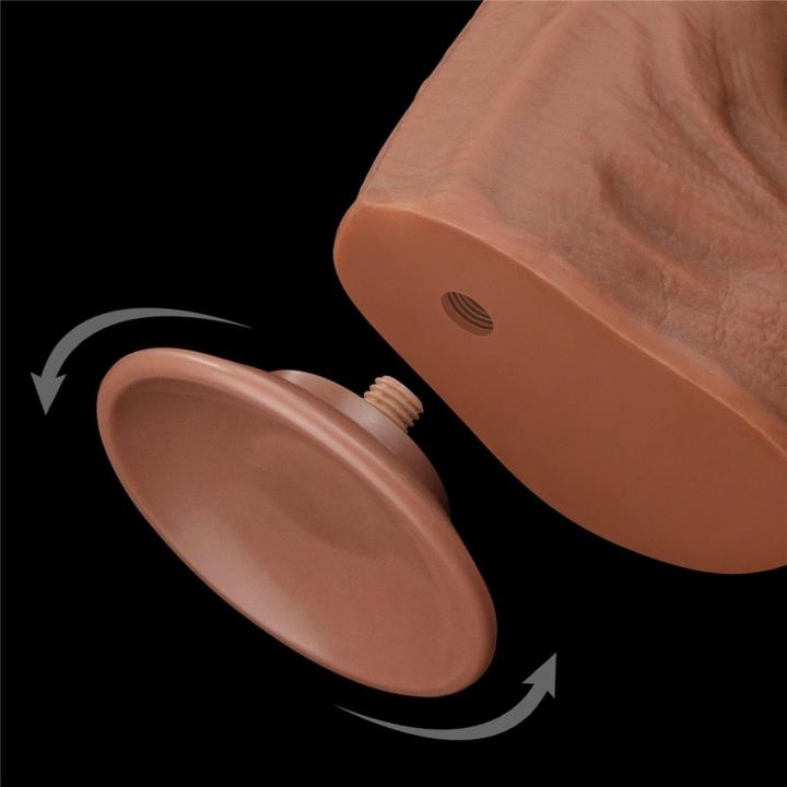 Gigantyczne dildo 35 cm z przyssawką | Realistyczne TPE