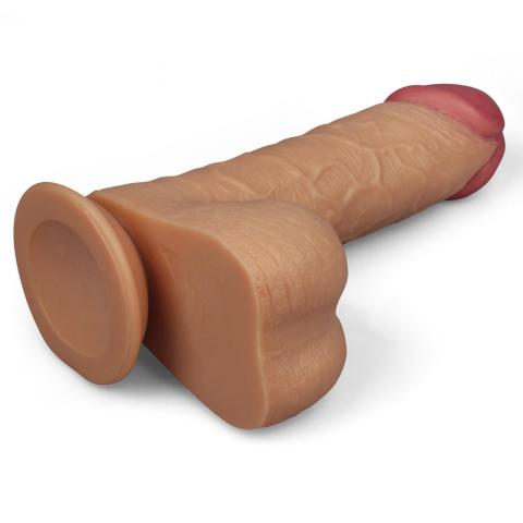 Gigantyczne realistyczne dildo 22,5 cm z przyssawką