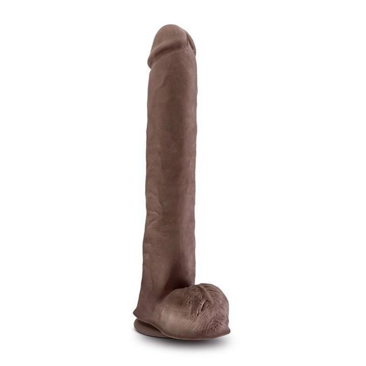 Gigantyczne dildo z przyssawką 35,6 cm – realistyczna faktura
