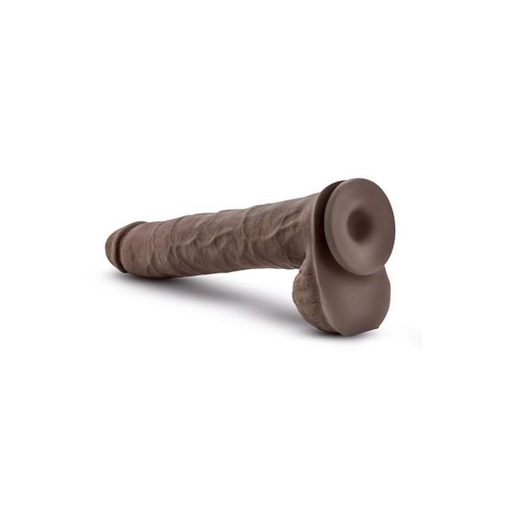 Gigantyczne dildo z przyssawką 35,6 cm – realistyczna faktura
