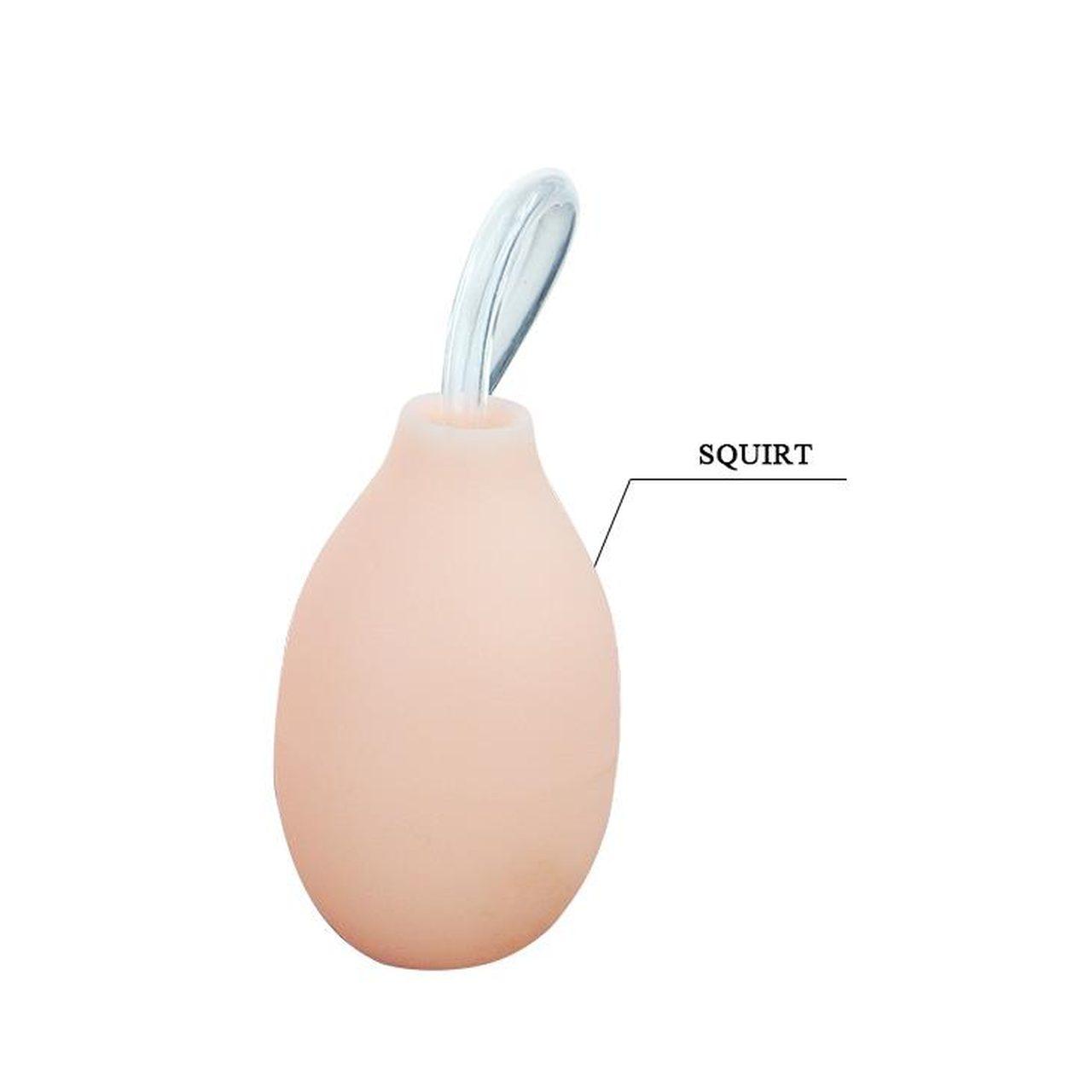 Realistyczne dildo z efektem wytrysku 19,5 cm | Przyssawka | Loris.pl