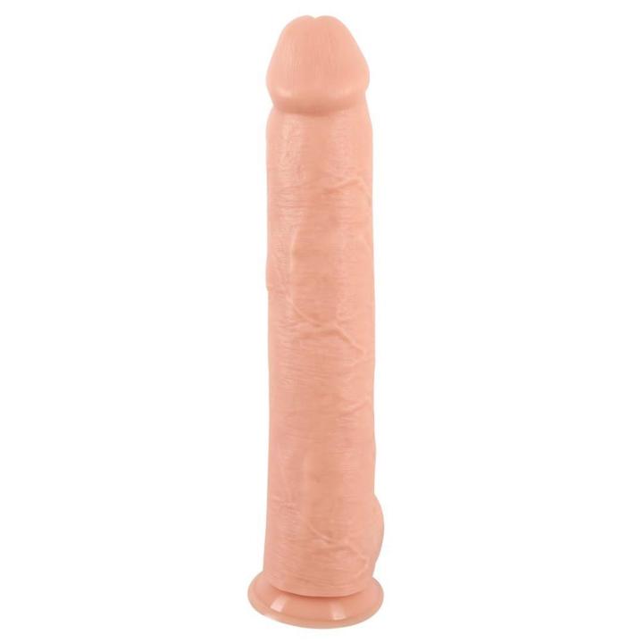 Gigantyczne realistyczne dildo XXL 42 cm z przyssawką