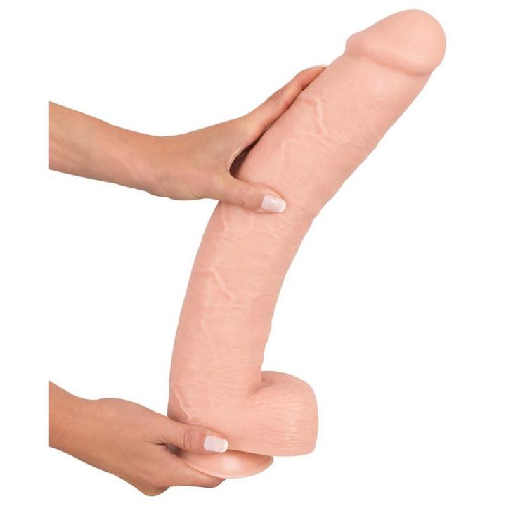 Gigantyczne realistyczne dildo XXL 42 cm z przyssawką | Loris.pl