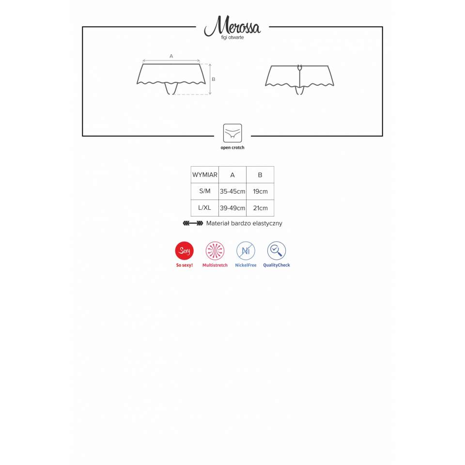 Delikatne figi otwarte Obsessive Merossa