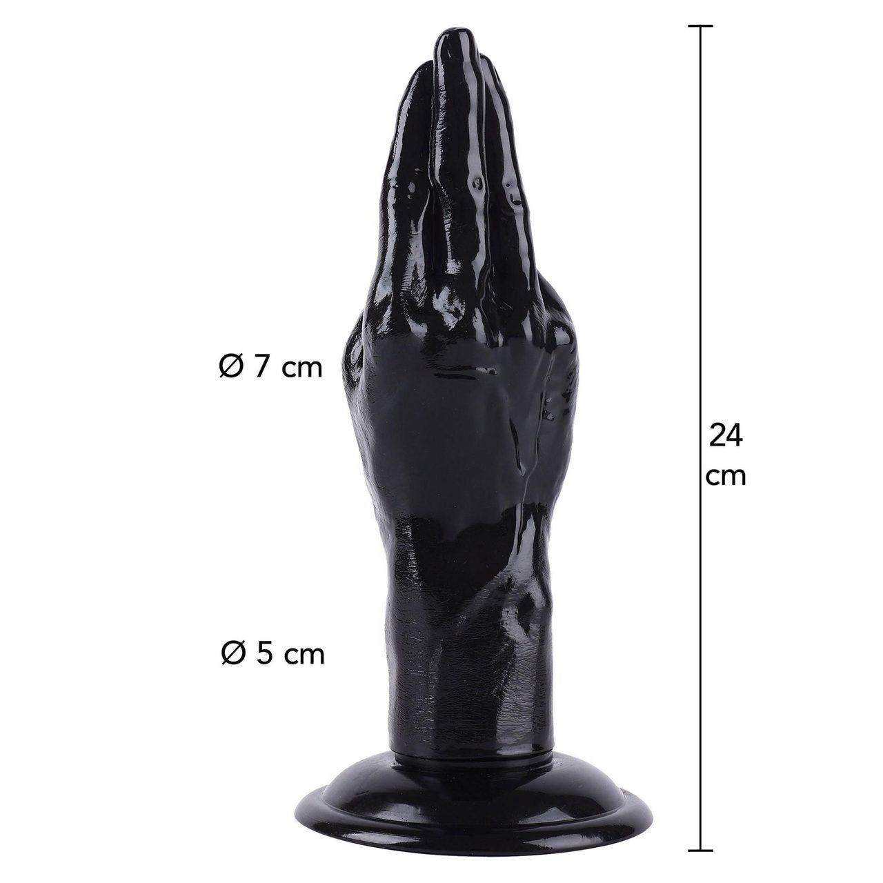 Korek analny XL 24 cm czarny - duży gadżet analny dla zaawansowanych | Loris.pl