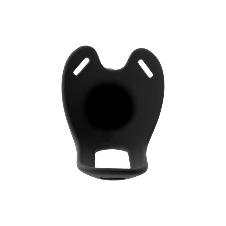 Silikonowy strap-on hollow 16 cm z regulowaną uprzężą