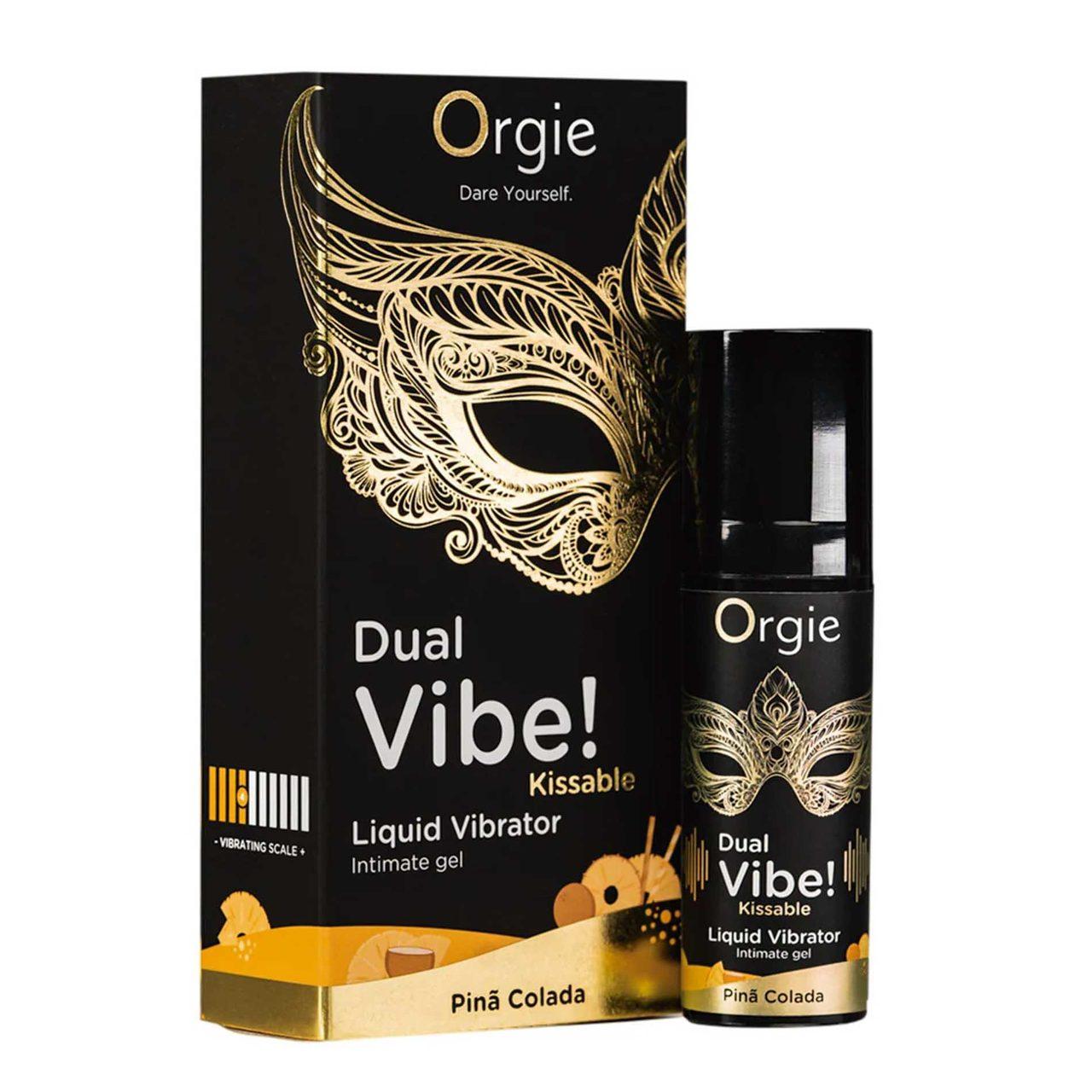 Płynny wibrator do seksu oralnego pina colada 15 ml | Loris.pl