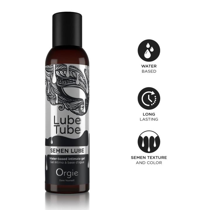 Żel intymny o konsystencji nasienia 150 ml | Wodny lubrykant ultra poślizg