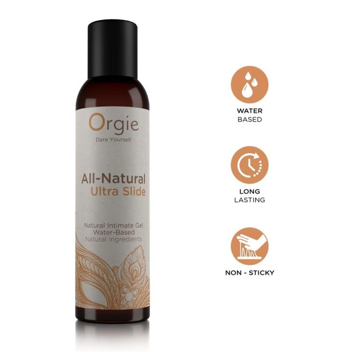 Naturalny żel intymny na bazie wody 150 ml – ultra poślizg
