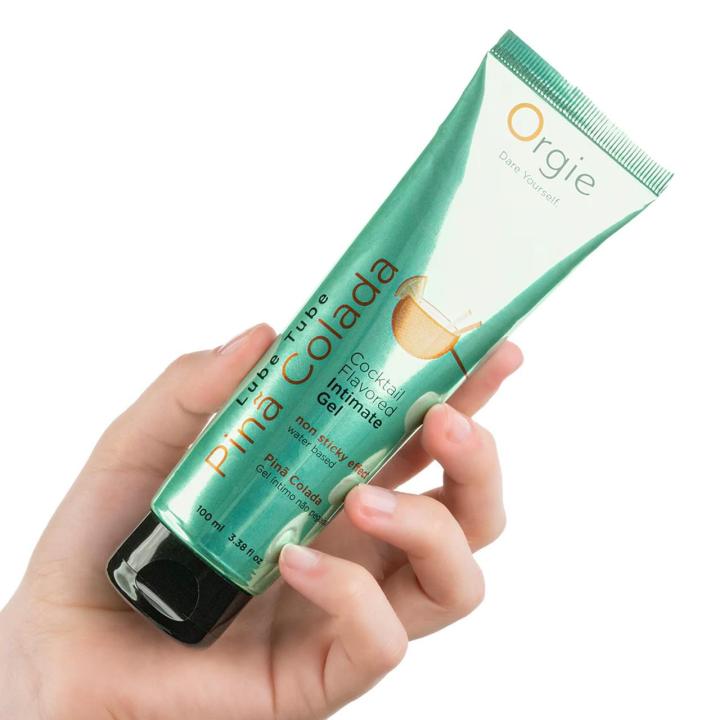 Smakowy żel intymny pina colada 100 ml | Wodny lubrykant do pieszczot