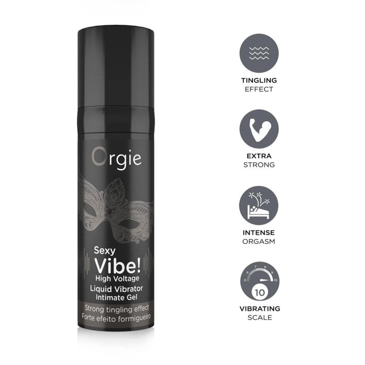 Wibrujący żel stymulujący do miejsc intymnych 15 ml