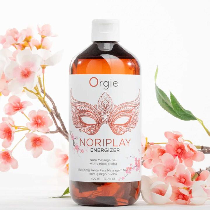 Żel do masażu nuru 500 ml z ginkgo i żeń-szeniem