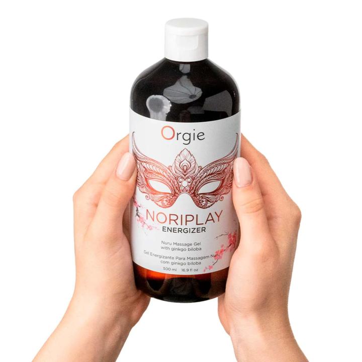 Żel do masażu nuru 500 ml z ginkgo i żeń-szeniem