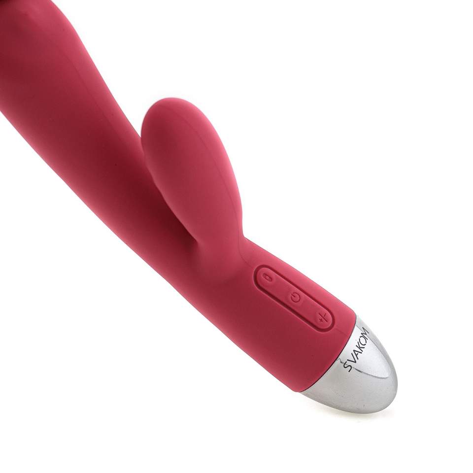 Wibrator Svakom Trysta z funkcją masowania punktu G – czerwony