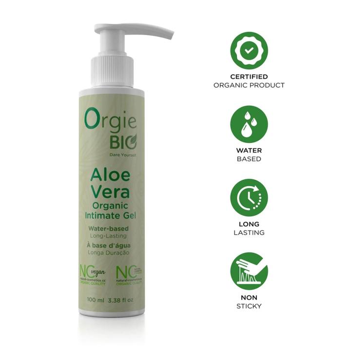 Organiczny żel intymny z aloesem bio – nawilżenie i ukojenie