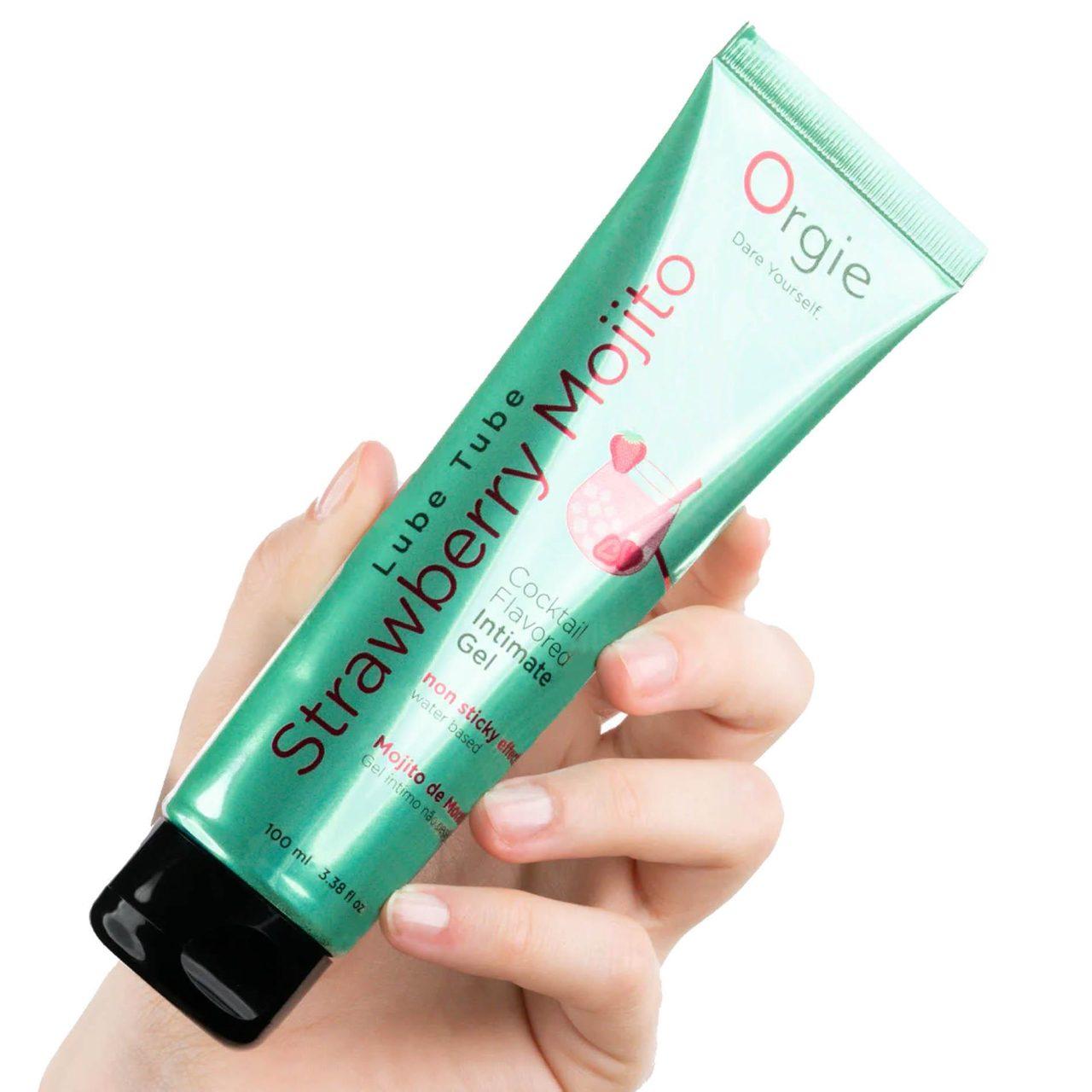 Smakowy lubrykant wodny truskawkowe mojito 100 ml | Loris.pl