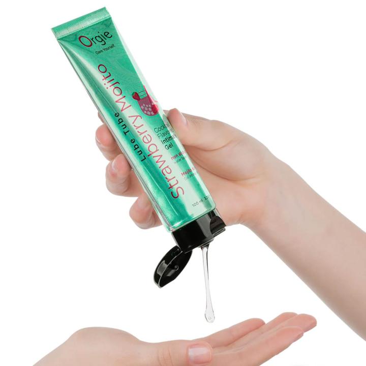 Smakowy lubrykant wodny truskawkowe mojito 100 ml