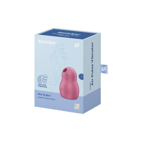 Satisfyer Pro To Go 1 – stymulator łechtaczki fale ciśnienia + wibracje
